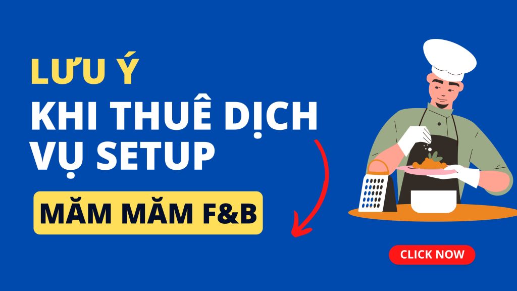 setup nhà hàng